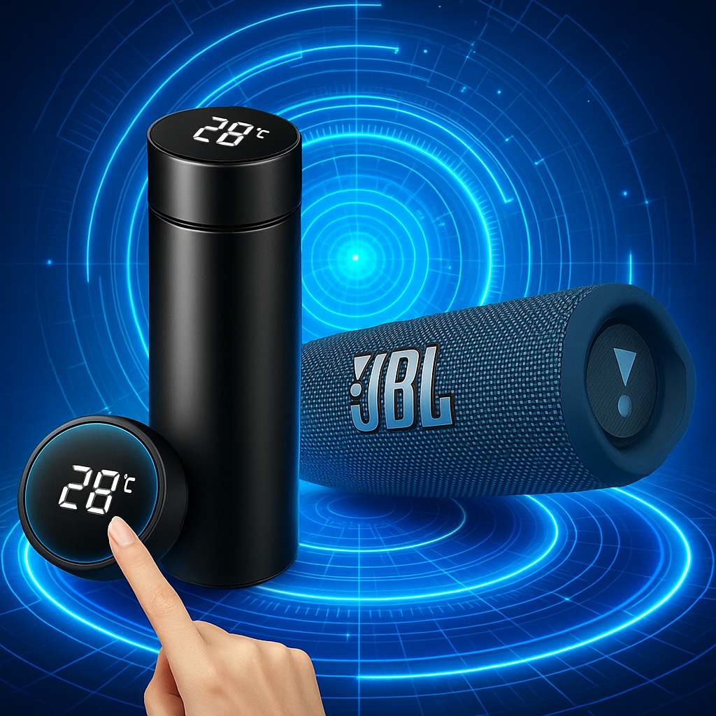 OCTUBRE BLACK🔥 JBL FLIP6 +  GARRAFA TERMO DIGITAL GRATIS