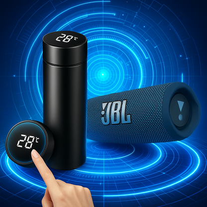 OCTUBRE BLACK🔥 JBL FLIP6 +  GARRAFA TERMO DIGITAL GRATIS